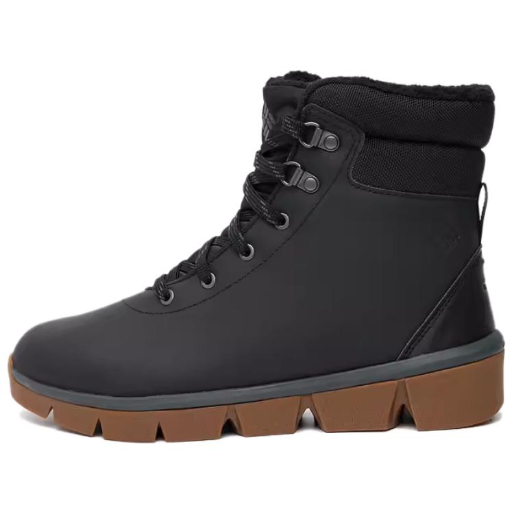 Columbia Keetley Warm Wear-Resistant Slip-Resistant Crew Snow Boots Women's Black