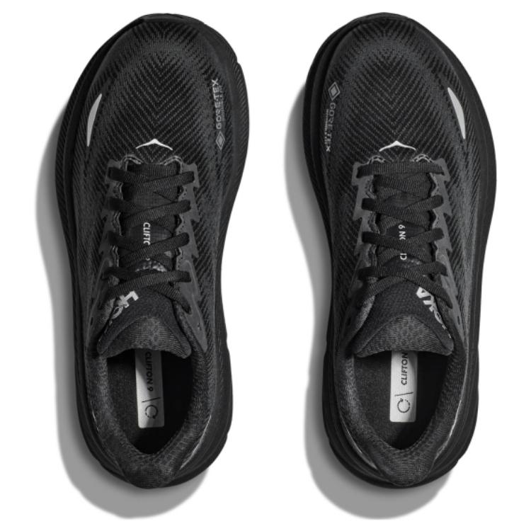 HOKA ONE ONE Clifton 9 Gore Tex Black Black Women's