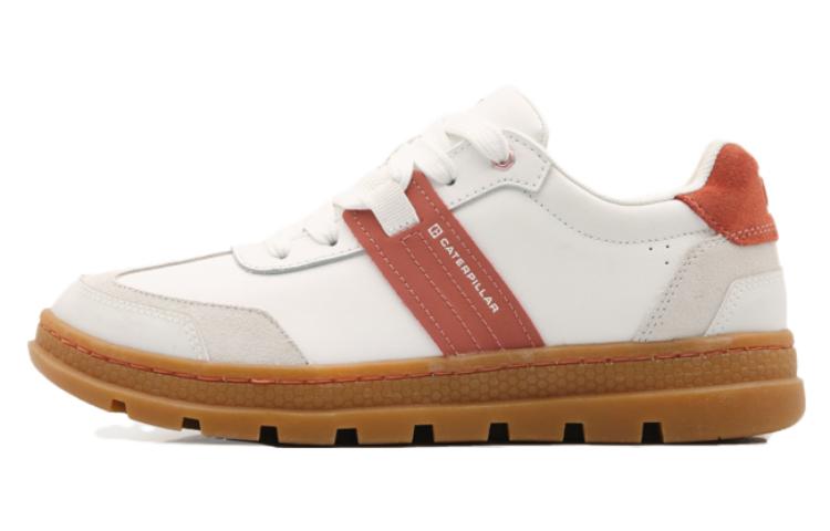 CAT CiteSport Cushioning Anti-Slip And Wear-Resistant Low-Top Sports Casual Shoes Women's White Brown