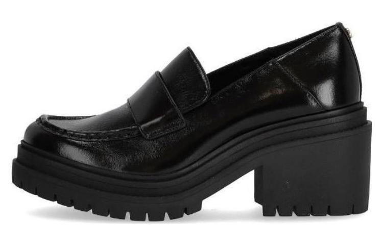 MICHAEL KORS Round Toe Block-Heel Loafers Women's