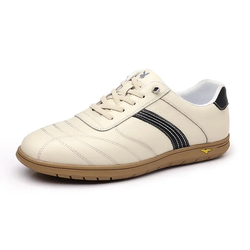 Playboy Abrasion Resistant Low top Casual Shoes Men's Beige