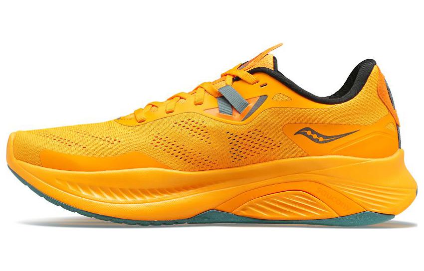 Saucony Guide 15 Running Shoes Men Low-Top Yellow