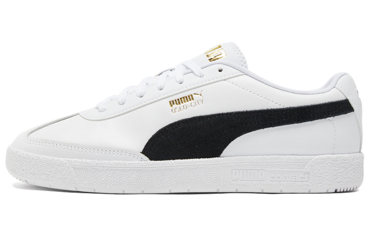 PUMA Oslo City White Black Gold