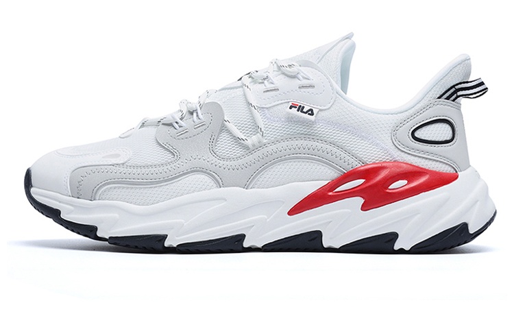 FILA Wave Low Top Shoes 'White Red Grey'