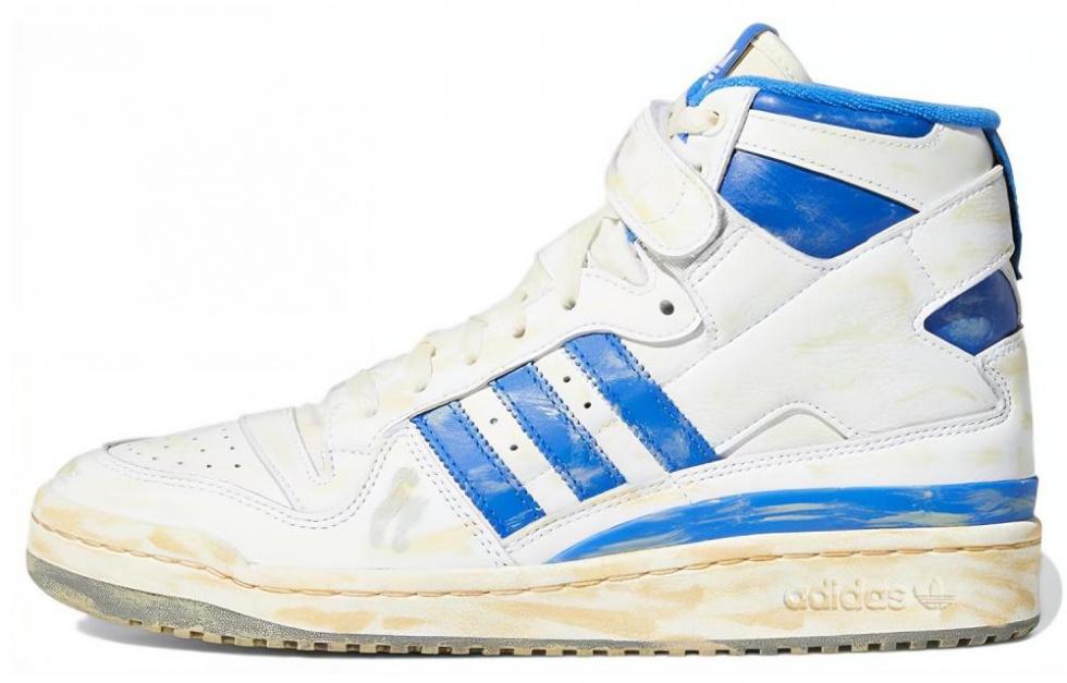 Adidas Forum 84 Hi Aec White Blue