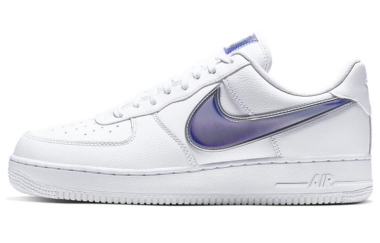 Nike Air Force 1 Low Oversized Swoosh White Racer Blue