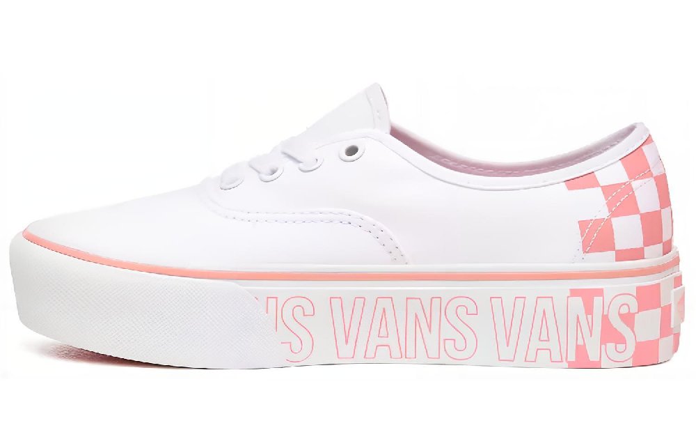 Vans Authentic Platform 2.0 White/Pink Women's