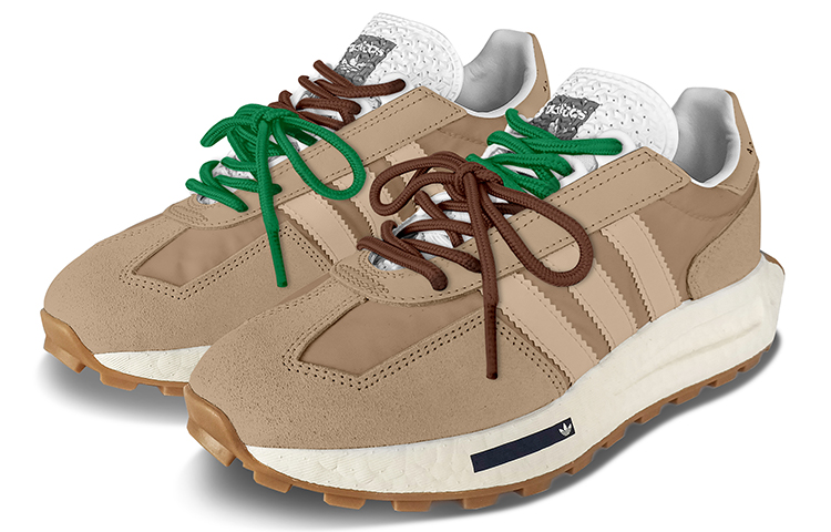 Adidas Originals Retropy E5 Low-Top Casual Running Shoes Unisex Beige Brown