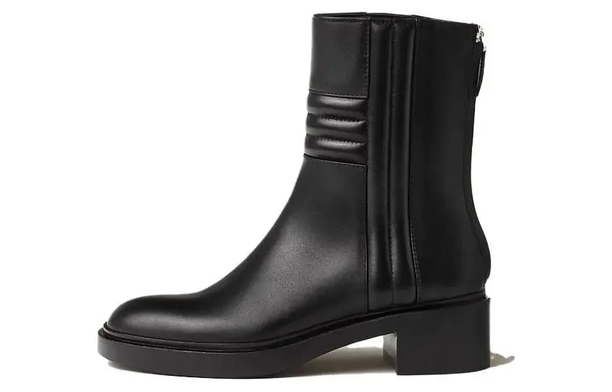 HERMES Ankle Boots Women's Black