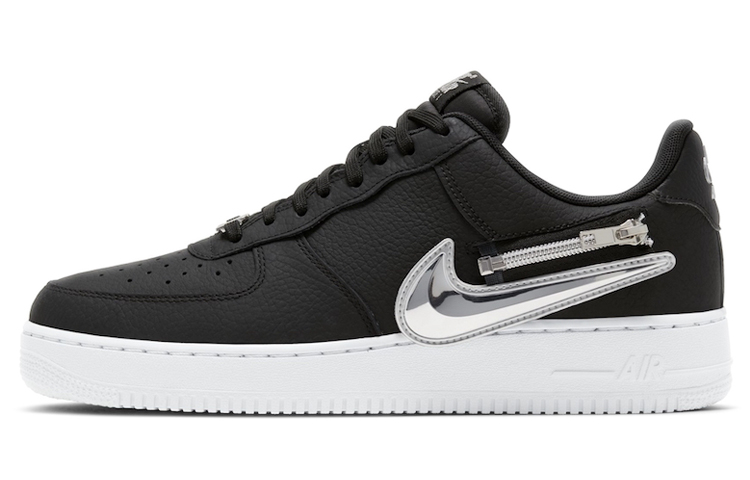 Nike Air Force 1 Low Zip Swoosh Black