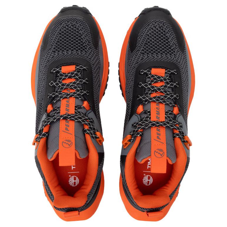 Timberland Slip-Resistant Low-Top Trekking Shoes Men's Gray Orange купить в интернет-магазине Yoocart с быстрой доставкой по России.