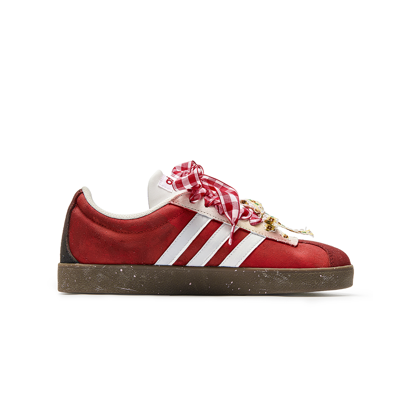 Adidas VL COURT 2.0 WuJie, Box, Strawberry Cushioning Low top Skateboard Shoes Unisex Red Brown купить в интернет-магазине Yoocart с быстрой доставкой по России.
