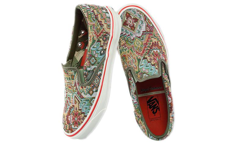 Slip On Nigel Cabourn X Og Classic Vans Lx 'Carpet Green Mix'