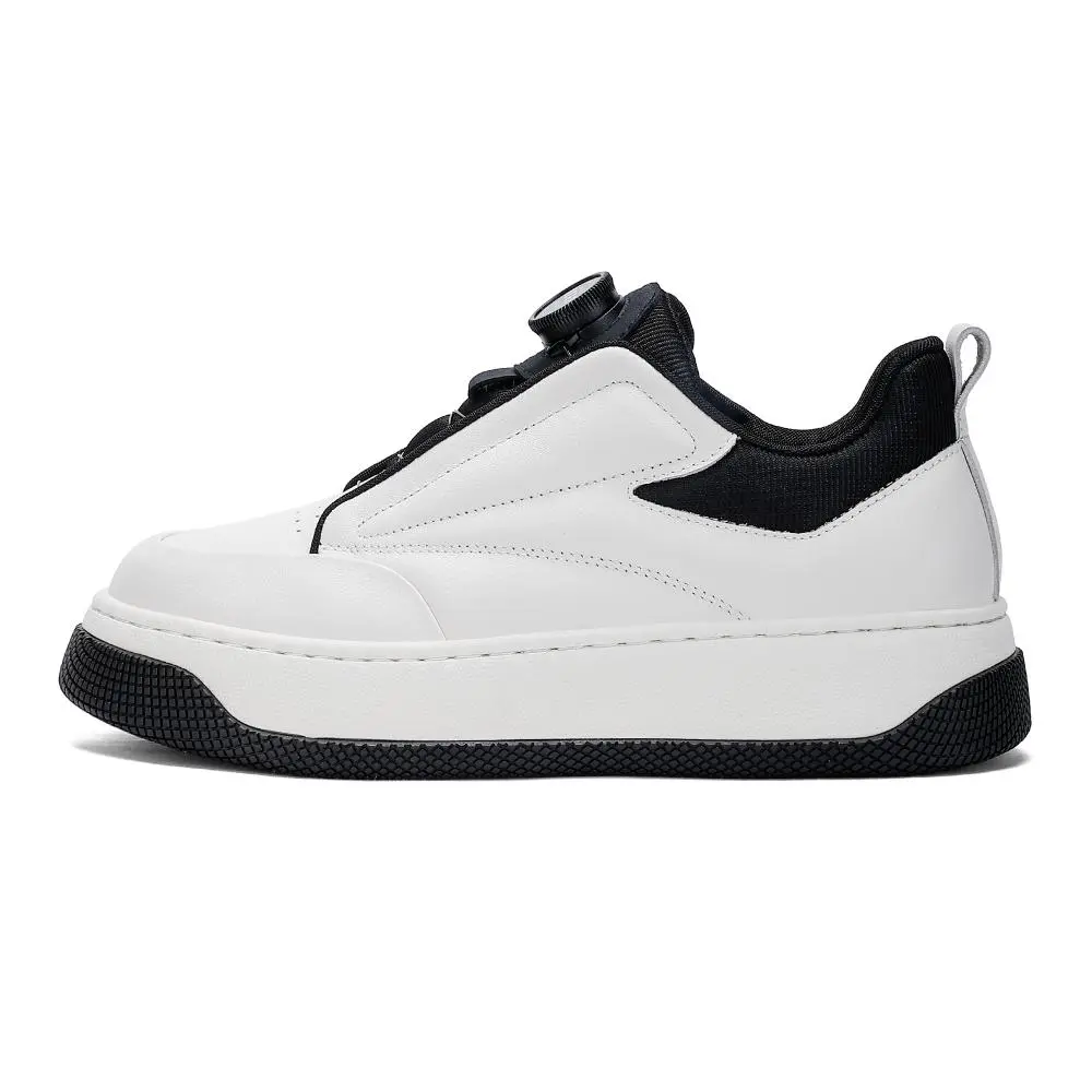 JEEP SPIRIT Low Top Skateboard Shoes Men's Graphite Black