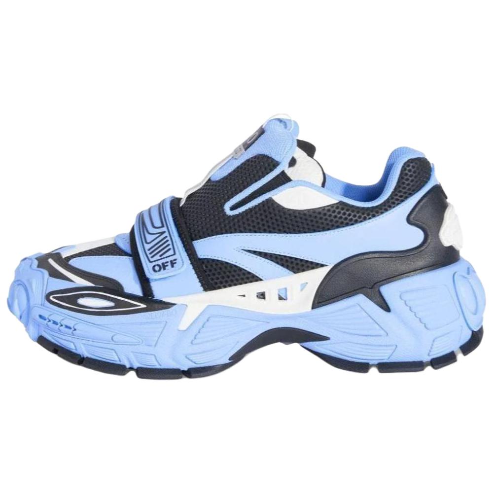 OFF WHITE Glove Slip on Sneakers 'Light Blue Black'