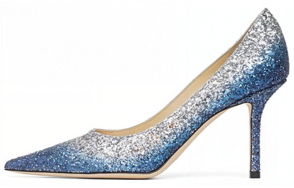 Jimmy Choo Love High Heels Women's Blue