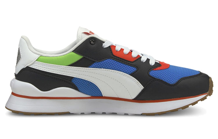 PUMA R78 Futr Low Top Running Shoes Black/White/Blue купить в интернет-магазине Yoocart с быстрой доставкой по России.