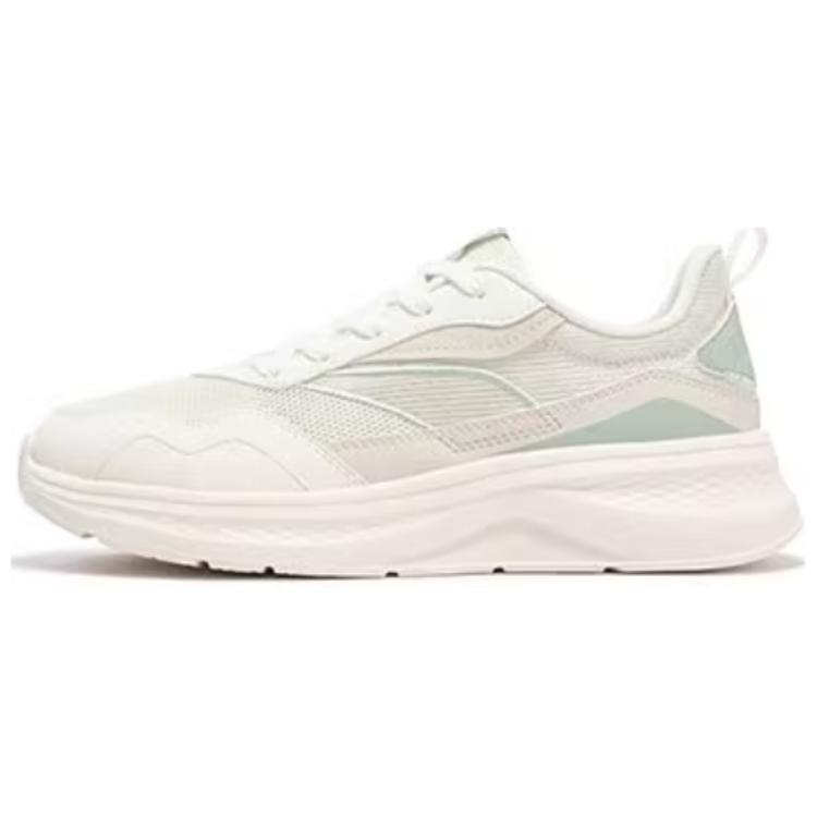 361° Slip-Resistant Breathable Low-Top Casual Shoes Women's White Beige