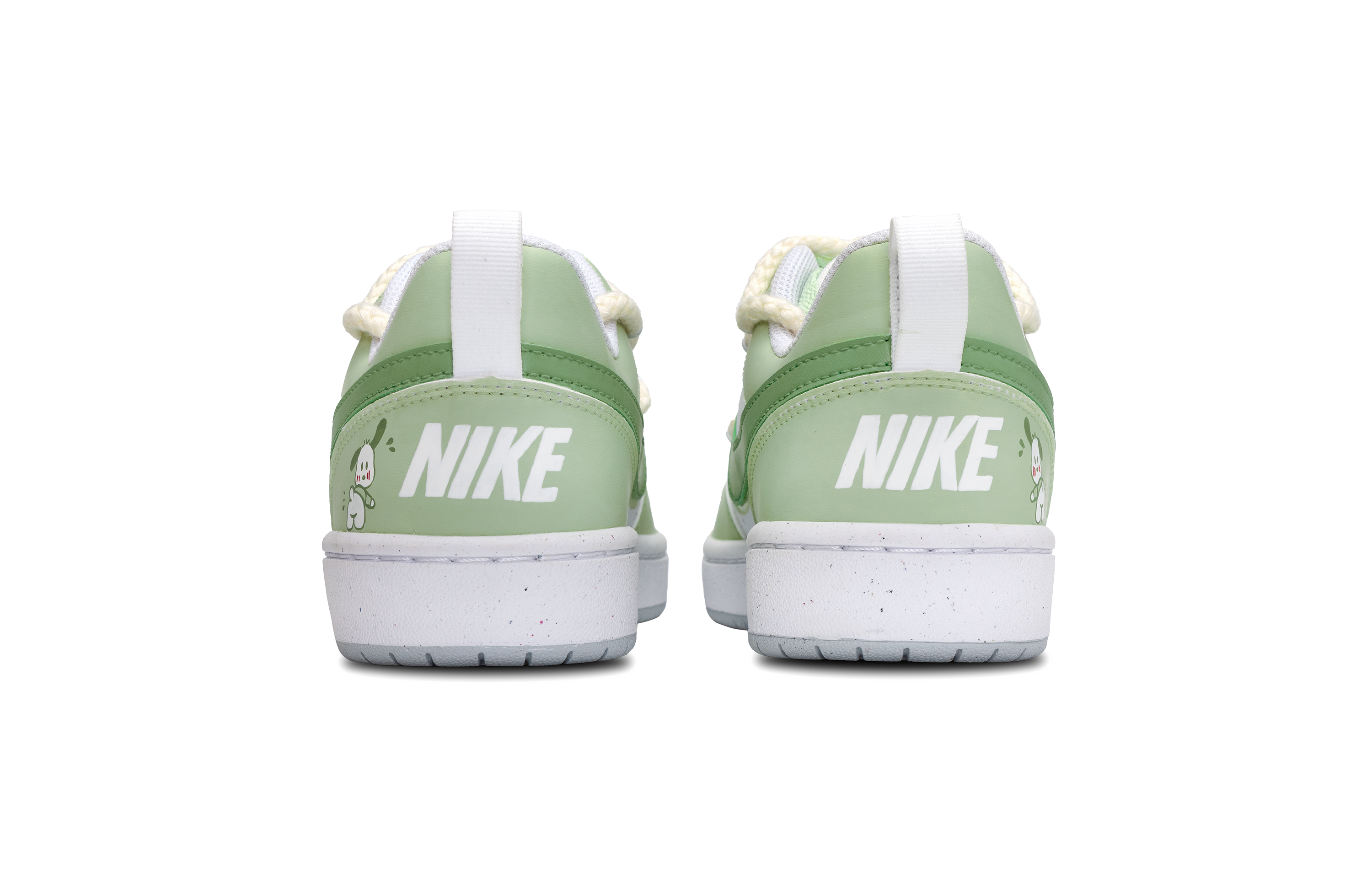 Nike Court Borough Slip Resistant Cushioning Abrasion Resistant Low Top Skateboard Shoes GS Light Green купить в интернет-магазине Yoocart с быстрой доставкой по России.