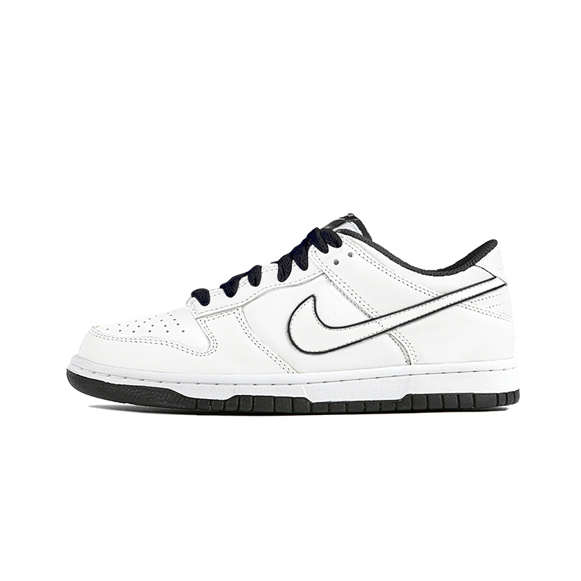 Nike Dunk Low Top Skateboard Shoes Unisex White