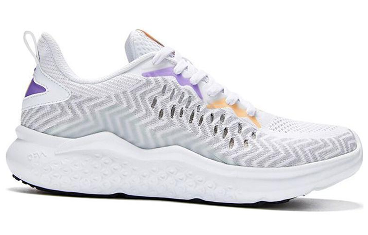 361° NFO Abrasion Resistant Breathable Low Top Casual Shoes Women's White Gray