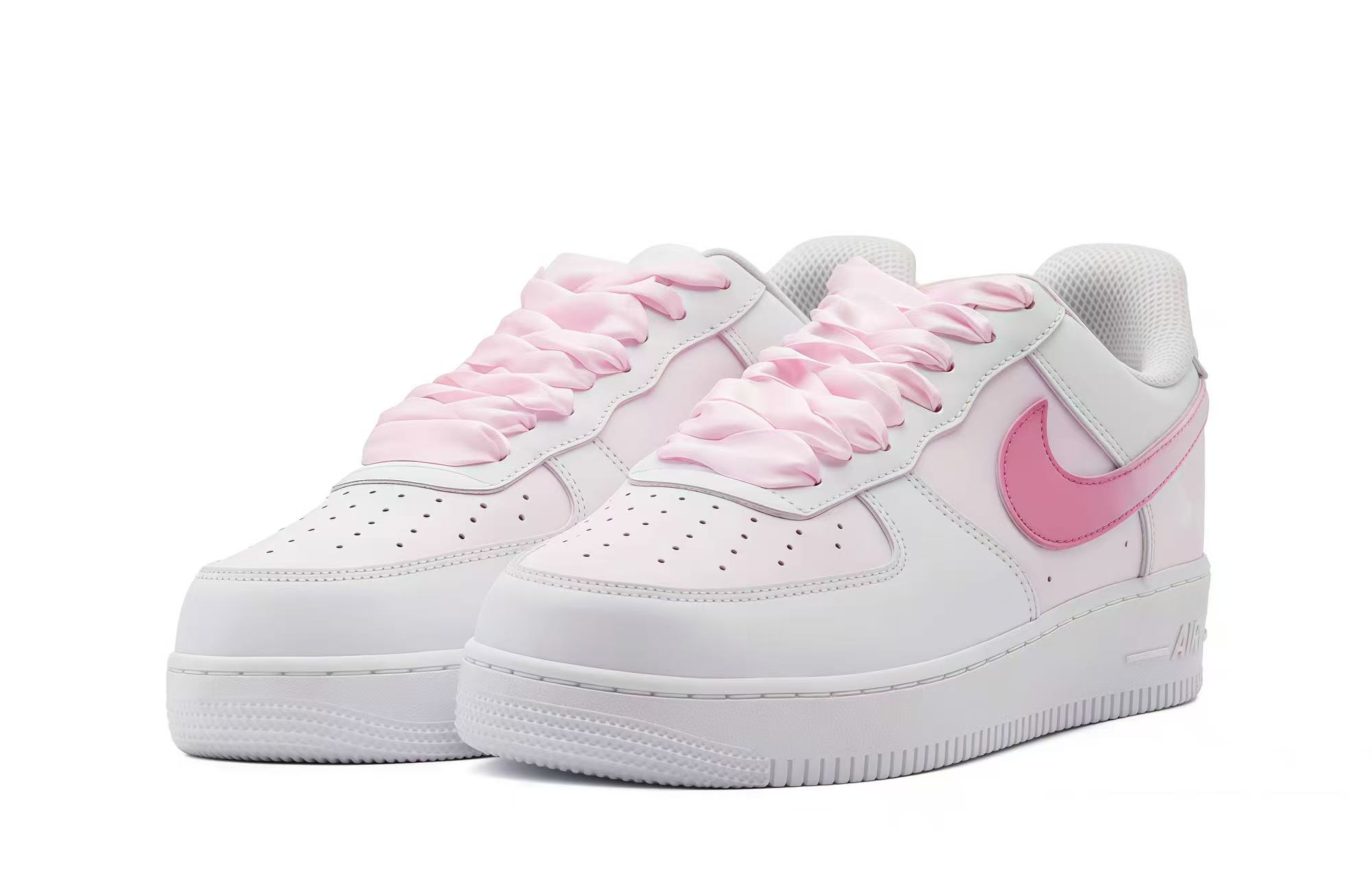 Nike Air Force 1 Abrasion Resistant Low top Skateboard Shoes Women's Pink купить в интернет-магазине Yoocart с быстрой доставкой по России.