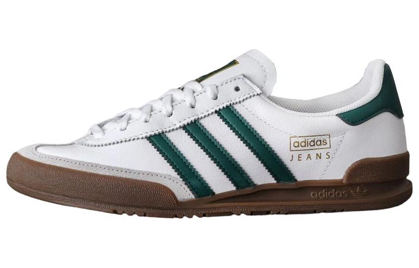 Adidas Jeans White Collegiate Green Gum