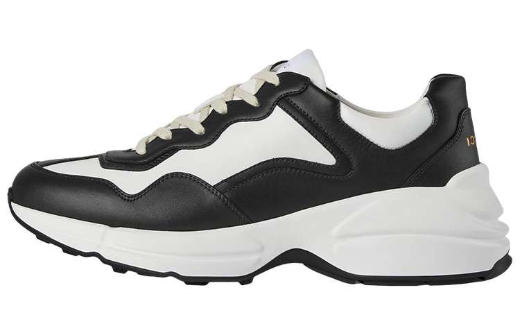 GUCCI Rhyton Sneakers White Black