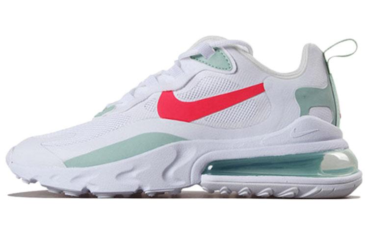 Nike Air Max 270 React White Pistachio Crimson Women's
