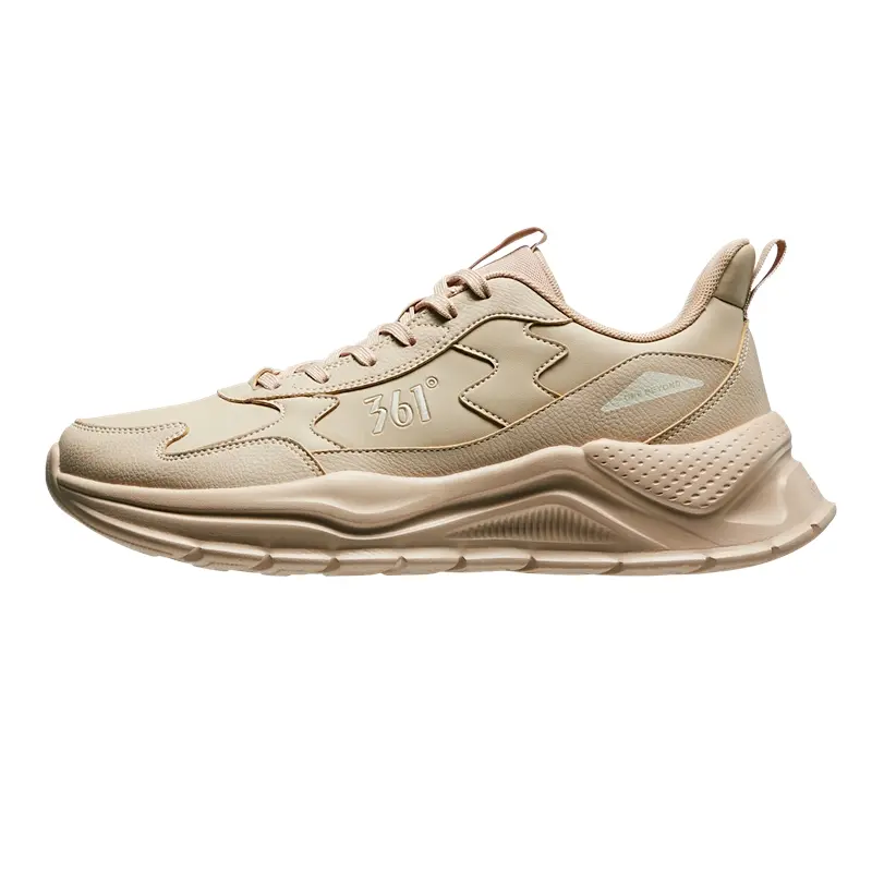 361° Slip Resistant, Abrasion Resistant, Lightweight Low top Chunky Sneakers Men's Beige