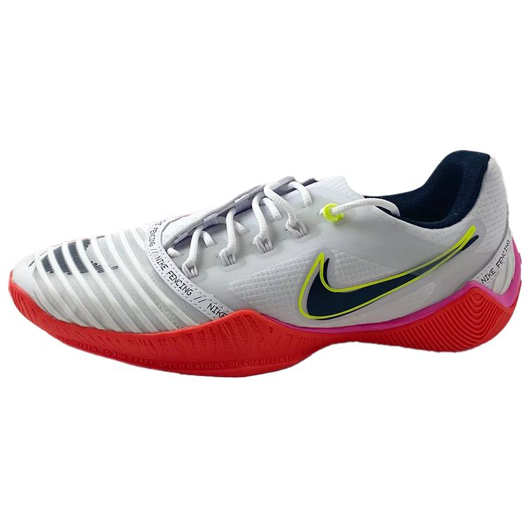 Nike Anti Slip Wear Resistant Low Top Training Shoes Men's White Red