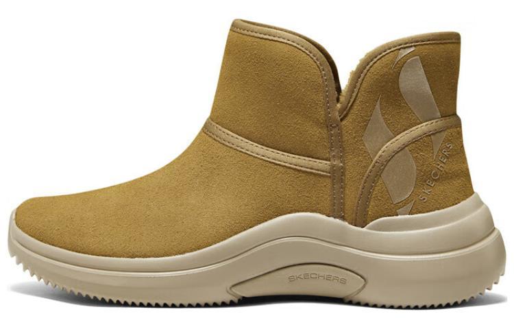 Skechers Warm Cushioning Short Snow Boots Women's Brown