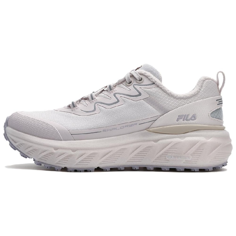 FILA Versatile Casual Non Slip Durable Running Shoes 'White Pink' Women's