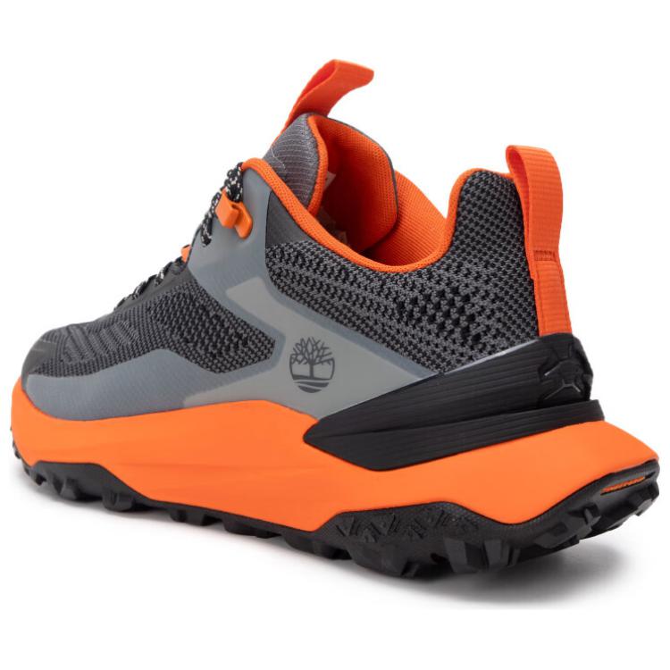 Timberland Slip-Resistant Low-Top Trekking Shoes Men's Gray Orange купить в интернет-магазине Yoocart с быстрой доставкой по России.