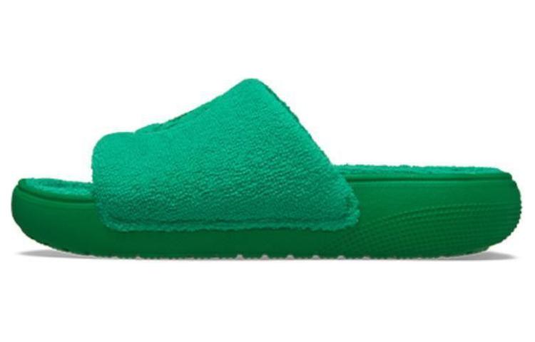 Crocs Slip-Resistant Slide Slippers Women's Green