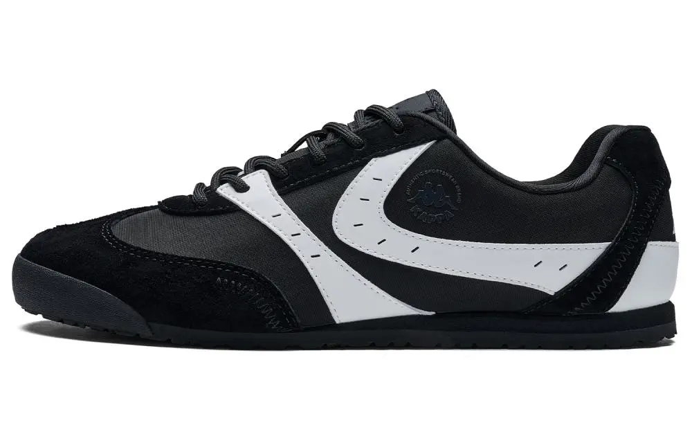 Kappa KG2.0·Little Lightning Back to Back Abrasion Resistant Low top Casual Shoes Unisex Black