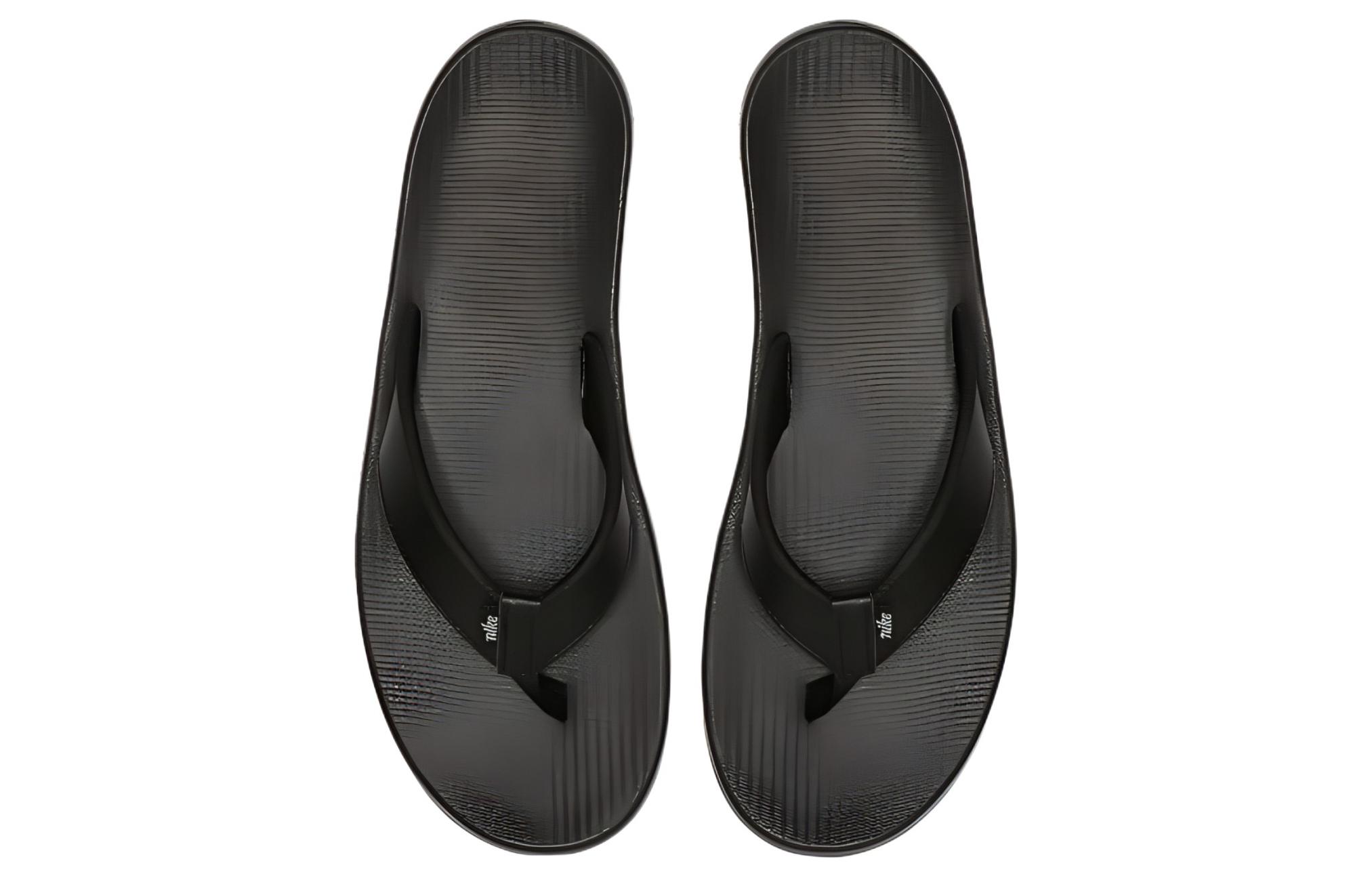 Nike Bella Kai Thong Sandal Black Metallic Silver White Women's купить в интернет-магазине Yoocart с быстрой доставкой по России.