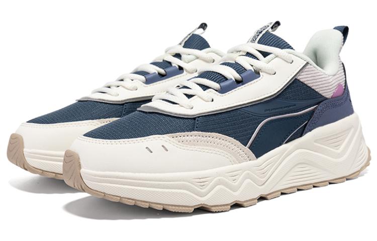 361° Low-Top Casual Shoes Women's White Nostalgic Blue