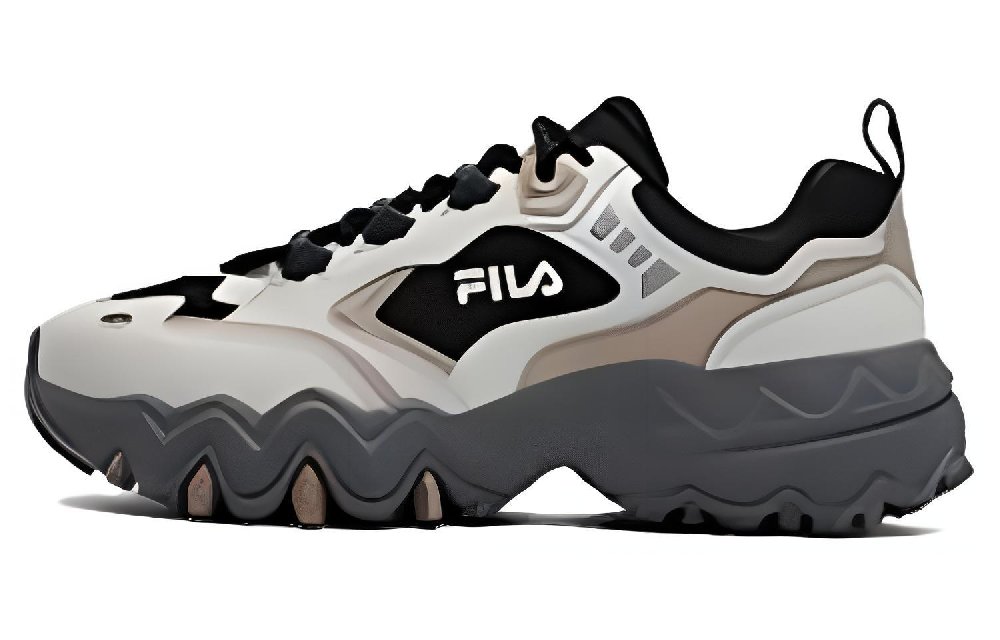 FILA Low Top Chunky Sneakers Women's Black Gray
