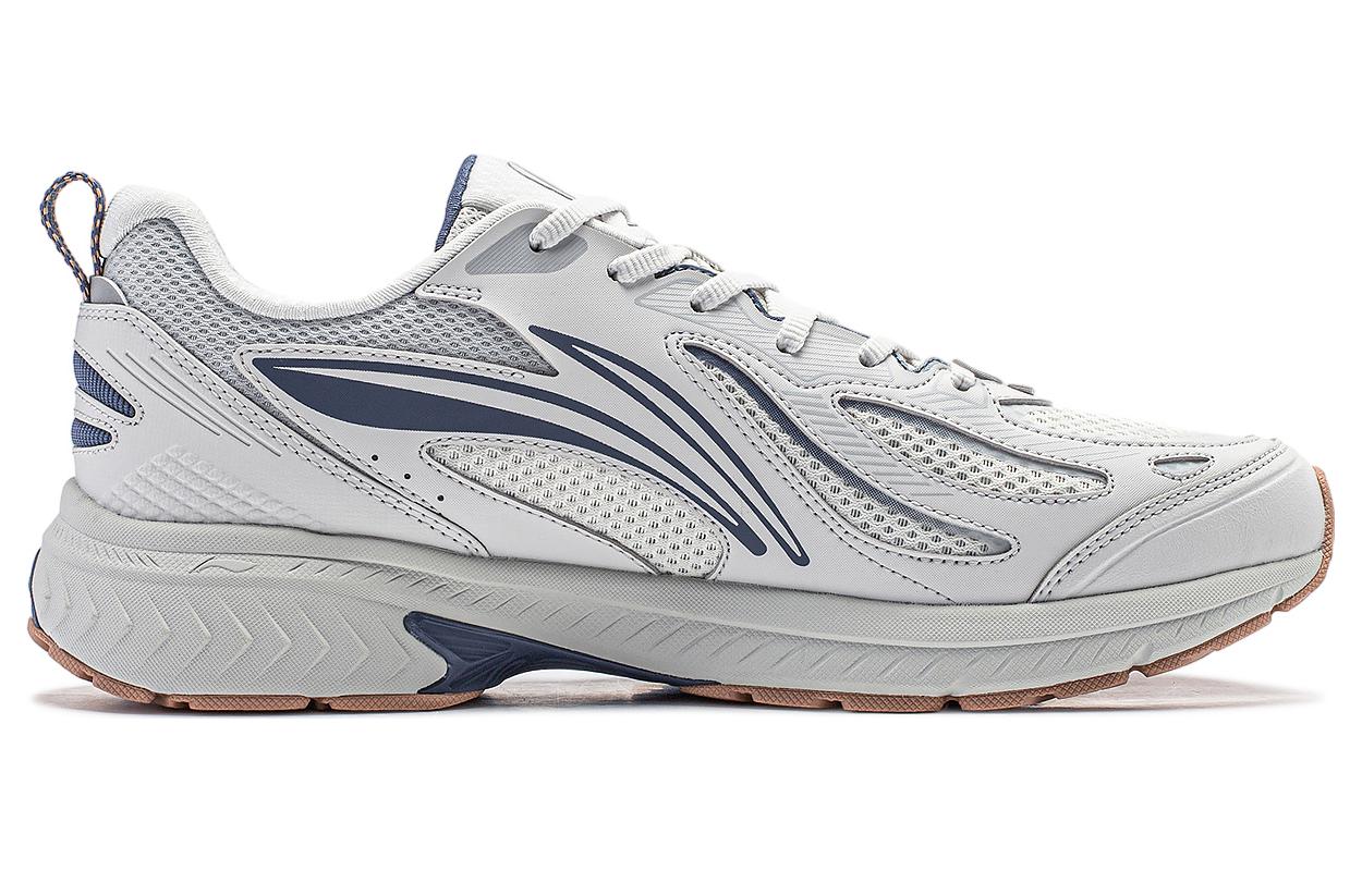 LiNing Fuyao V2 Shock Absorbers Slip Resistant Abrasion Resistant Low top Running Shoes Men's Light Lime