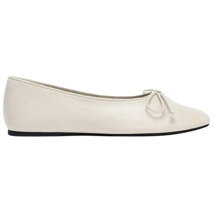 ZARA Casual Shoes 1cm Women's Ecru