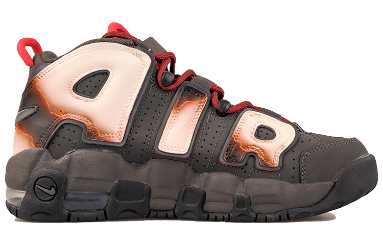 Nike Air More Uptempo RISK Ash Rose Mid-Top Vintage Basketball Shoes Women's Black Red купить в интернет-магазине Yoocart с быстрой доставкой по России.