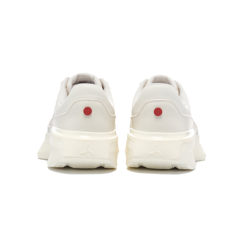 LI NING 1990 Cushioning, Wear Resistant Low Top Running Shoes Women's Ecru