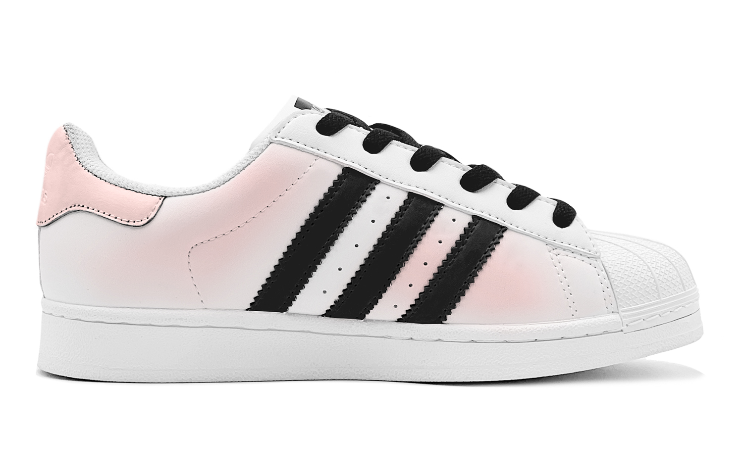 Adidas Originals SUPERSTAR Pink Butterfly Dance Slip Resistant Low Top Casual Skateboard Shoes Unisex Black Pink купить в интернет-магазине Yoocart с быстрой доставкой по России.