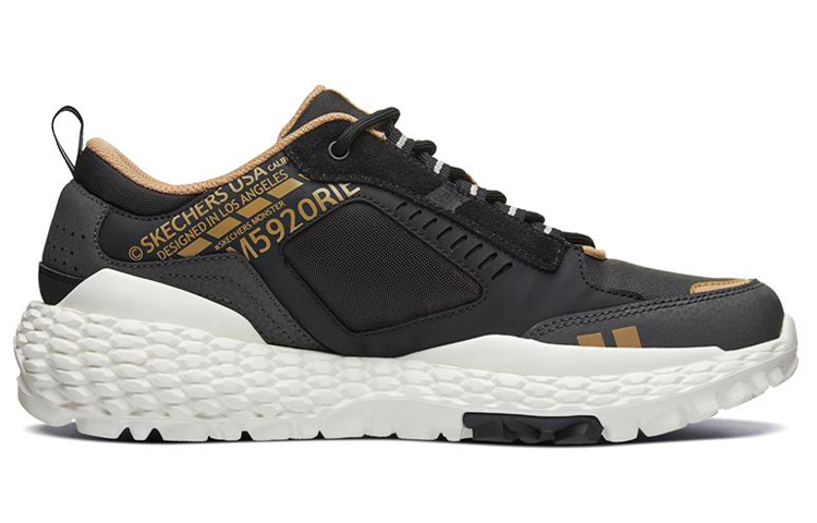 Skechers Monster Low Top Sneakers Black/Gold купить в интернет-магазине Yoocart с быстрой доставкой по России.