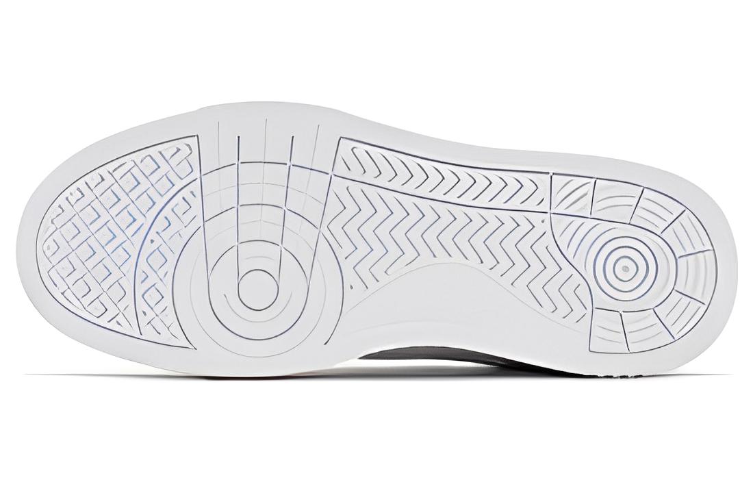 361° Wear-Resistant Breathable Slip-Resistant Low-Top Skateboard Shoes Women's White Yellow