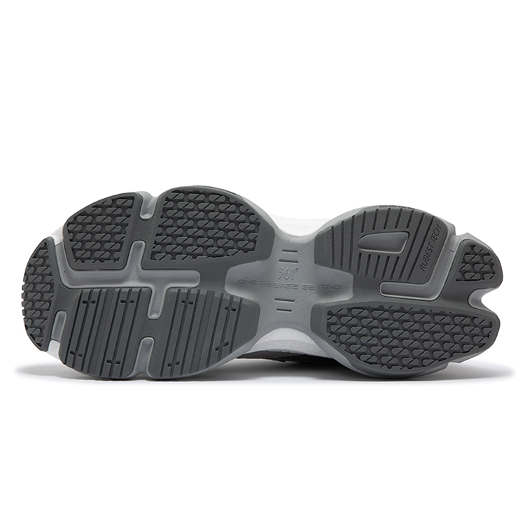 361° Spiritual Gaze PRO Anti-Slip Wear-Resistant Low-Top Casual Shoes Men's Graphite Gray