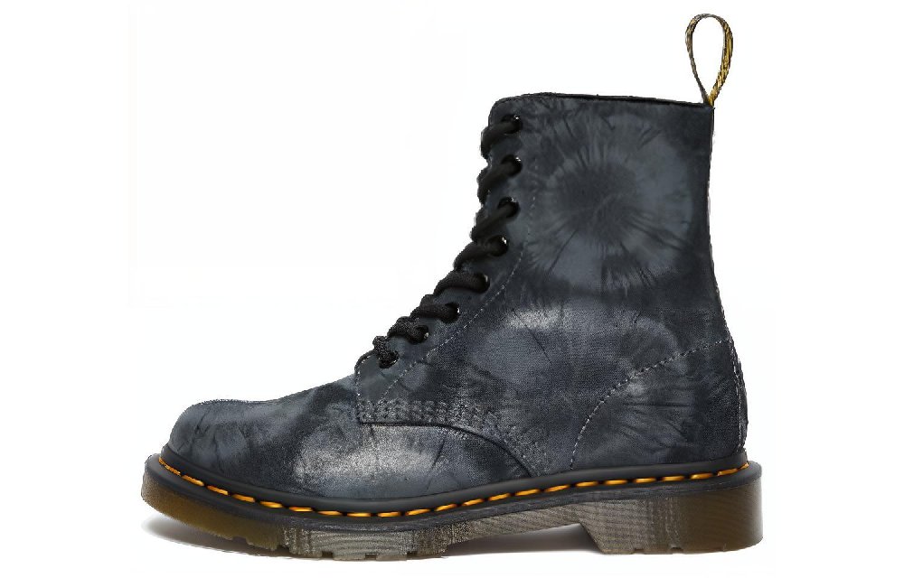 Dr.Martens 1460 Short Martin Boot Women's Black Gray