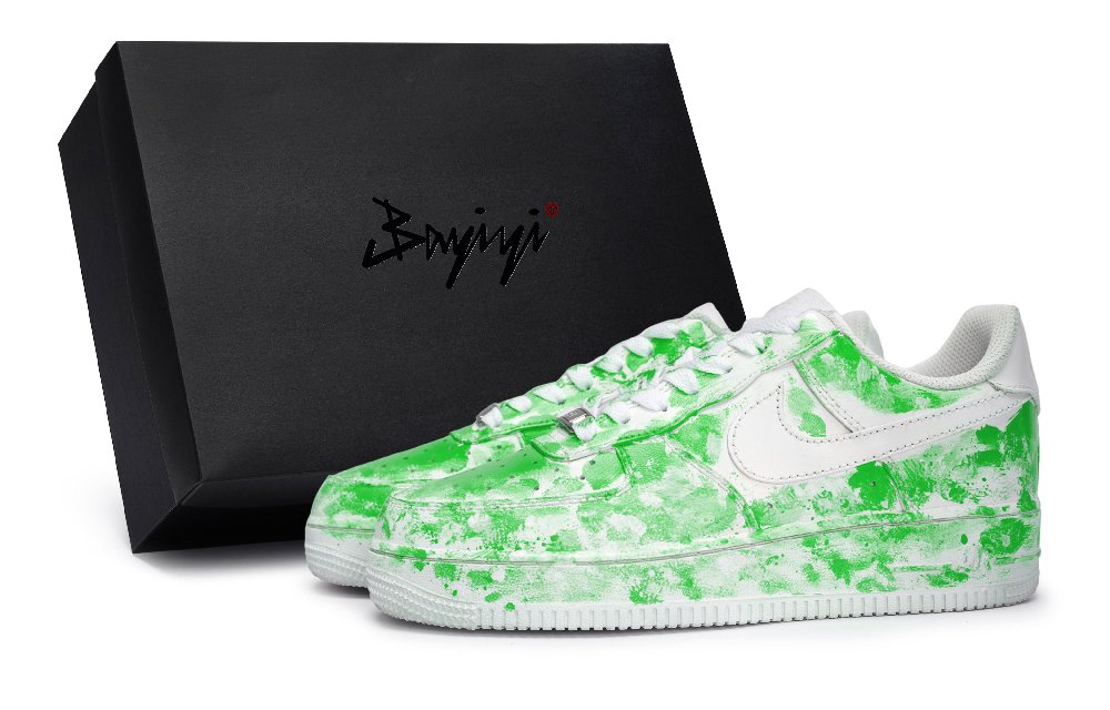 Nike Air Force 1 Skateboard Shoes Unisex Low-Top Green