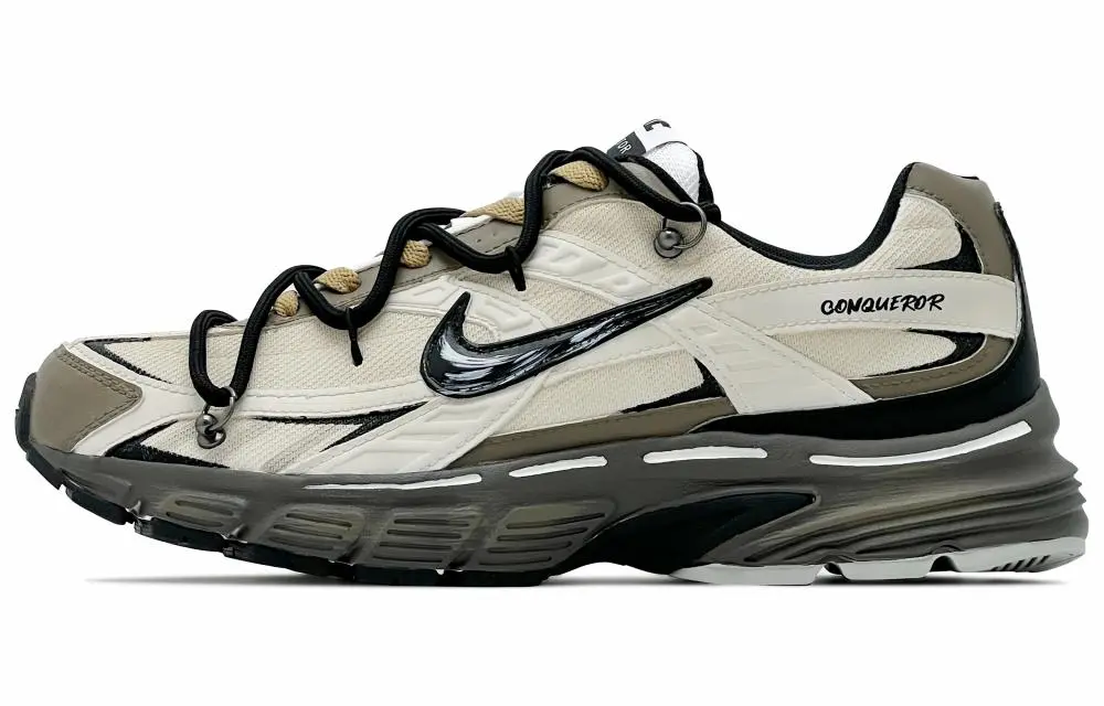 Nike Initiator Cushioning And Breathable Low top Casual City Commute Running Shoes Men's Beige Brown